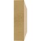 Ekena Millwork 2in. W x 8in. H x 16in. L Block Woodgrain TimberThane Rafter Tail, Primed Tan RFTUR02X08X16BLKRCPR - alternate 5